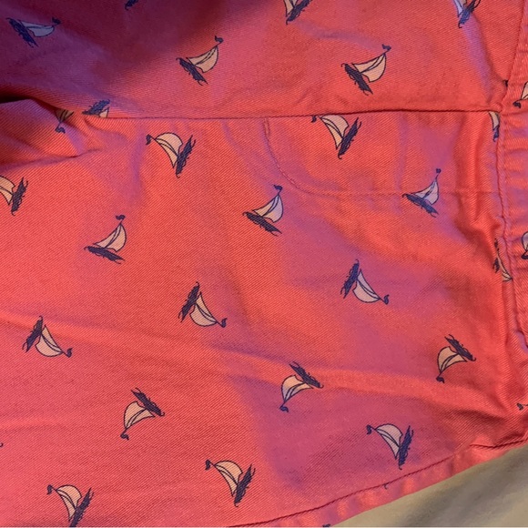 Pink Izod Slacks with Sailboat Print - Picture 2 of 4